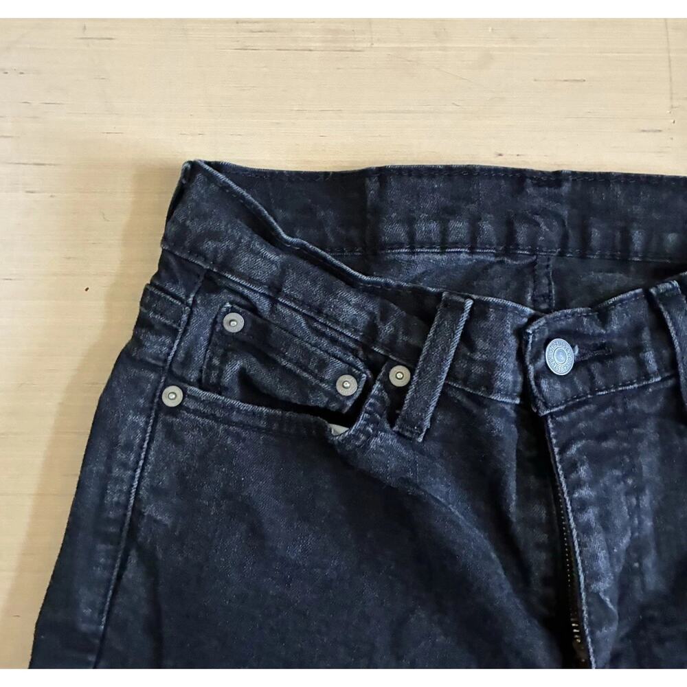 Levi's 541 Men's Size 30x30 Athletic Taper Fit Stretch Black Denim Jeans - Picture 12 of 16